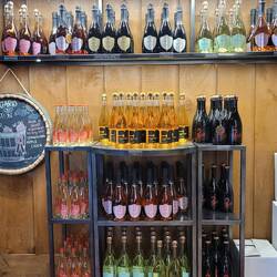 Stop one, Vieni Winery in Lincoln. We sat on the patio and met some riders from Oakville