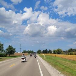 A beautiful day for a ride!