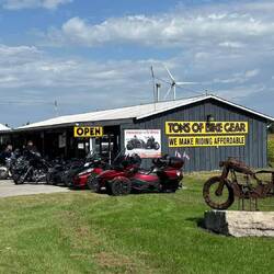 Stop two, Tons of Bike Gear in St Ann's. Got our 2nd card and bit of shopping.