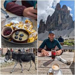 Boxenstopp direkt unterm Zwölferkofel