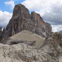 Zwölferkofel, was für ein wuchtiger Brocken