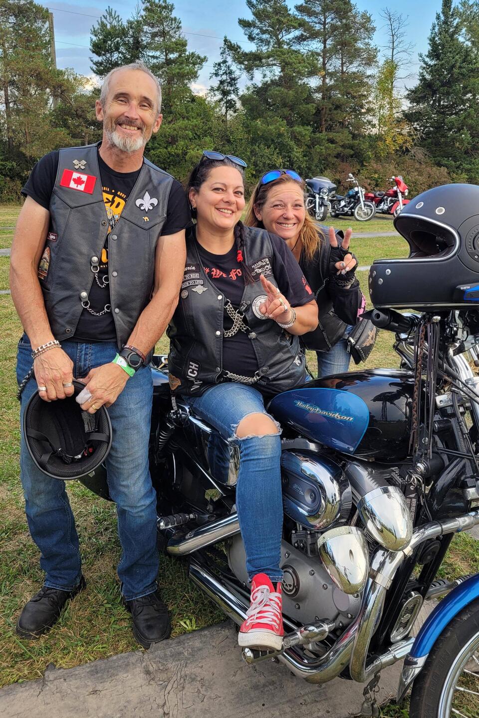 Norm, Maria and Sara