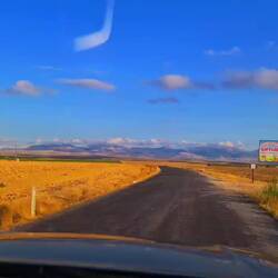 Fahrt in die Vulkan Landschaft