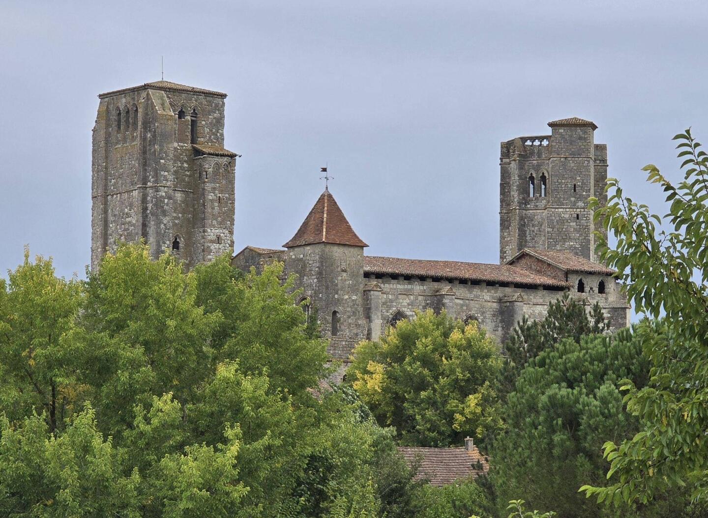 The tiny village has a huge collegiate church at it's centre