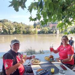 Im Restaurant Innsteg am Inn!