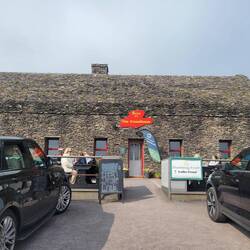 This whole building is made of stone even the roof.