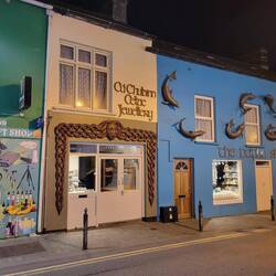 Pretty Dingle at night.