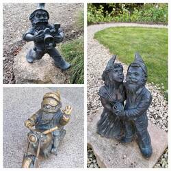 De kabouters die vandaag wel heel toepasselijk waren..