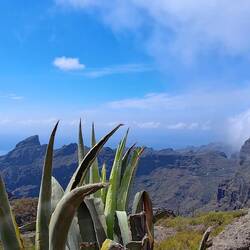 Anfänge des Teno-Gebirges