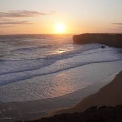 Sunset from London Bridge lookout
