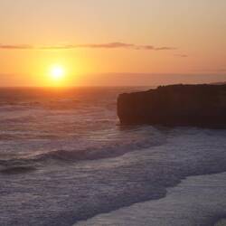 Sunset from London Bridge lookout