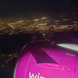 ... im Landeanflug
