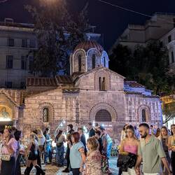 The Mitropoleos square Πλατεία Μητροπόλεως