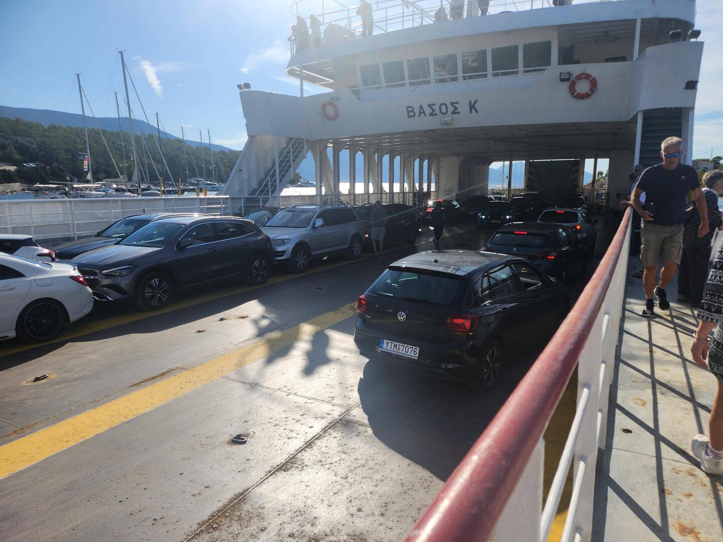 The Vasos K car ferry