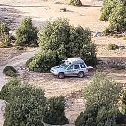 Unser Zeltplatz heute Nacht