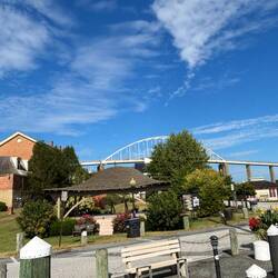 Park next to public dock