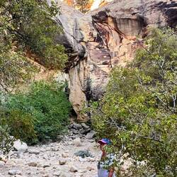 Wasserfall ohne Wasser