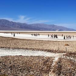 Schaulaufen auf dem Badwater