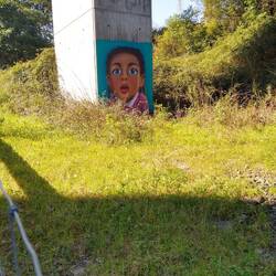 Pretty nice graffiti!