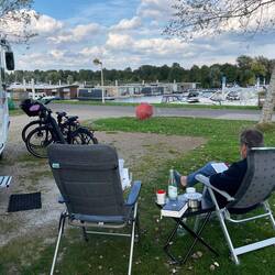 Und zum Schluss, Füße hoch