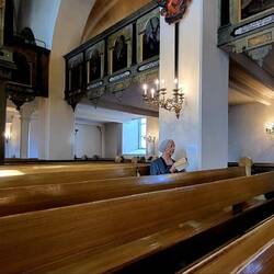 Eine stille Besucherin....