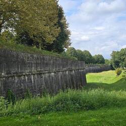 Most of the village defences are still in very good condition