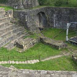 The outdoor theatre on the ramparts