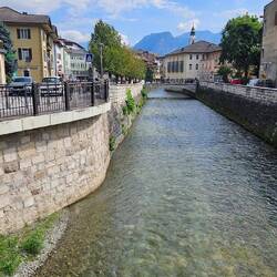 Ankunft in Borgo Valsugana