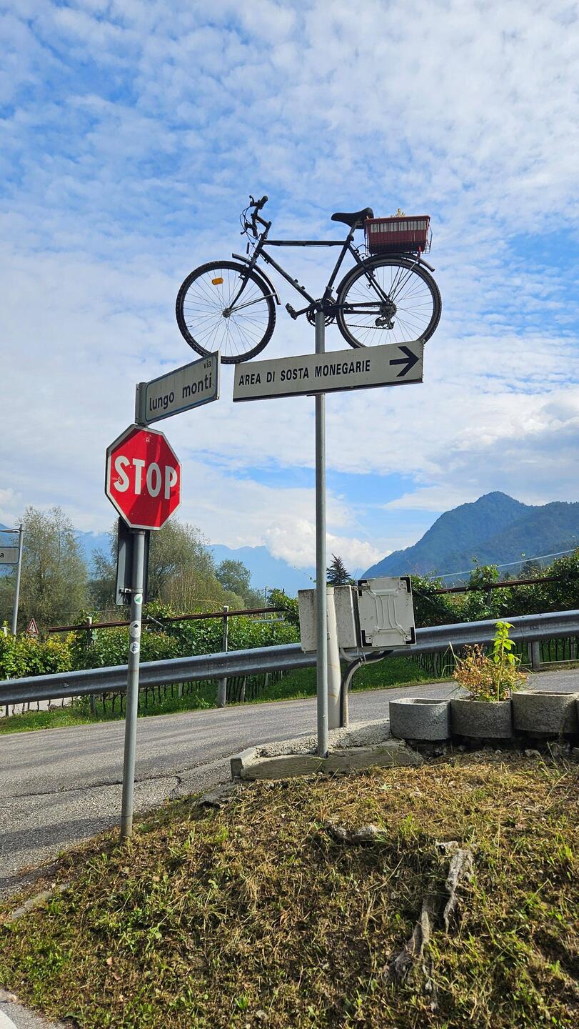 Unterwegs auf dem Valsugana Radweg