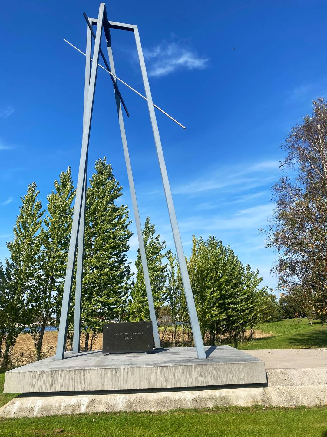 Denkmal für die Opfer des Estonia-Unglücks