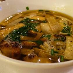 Bouillon mit Flädli