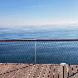 Ostsee - die sprichwörtliche Ruhe vor dem Sturm. Schon oft beobachtet.