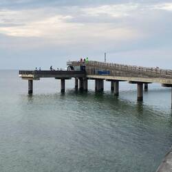 Seebrücke in Heiligenhafen.