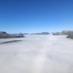 Das ist der Teil über den Wolken