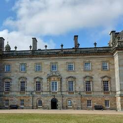 Rear view of Houghton Hall