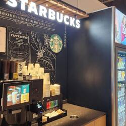 Self-serve in Madrid airport