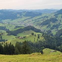 Blick auf Urnäsch