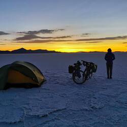 Campspot auf der Salar