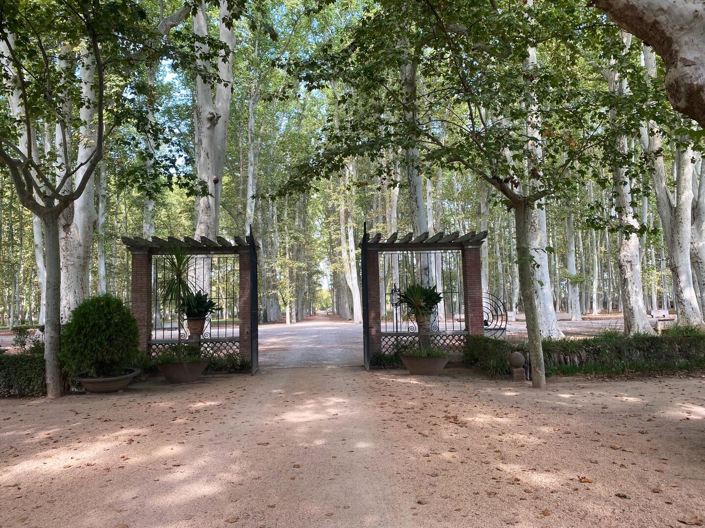 Another entry to Parc de la Devesa