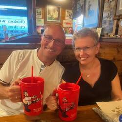 Bei Lambert's gehen wir typisch amerikanisch essen