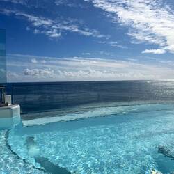 The hot tub.