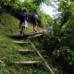 Lots of up, ups to get over the passes