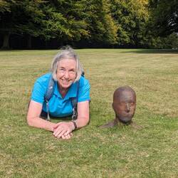 Exhibition; Anthony Gormley "Time Horizon"