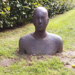 Exhibition; Anthony Gormley "Time Horizon"