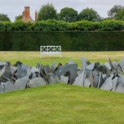 Sculpture Park; Richard Long "Houghton Cross"