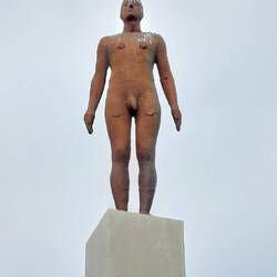 Exhibition; Anthony Gormley "Time Horizon"