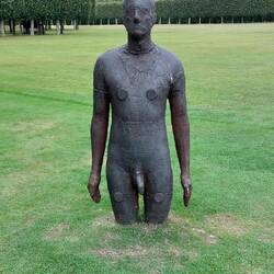 Exhibition; Anthony Gormley "Time Horizon"