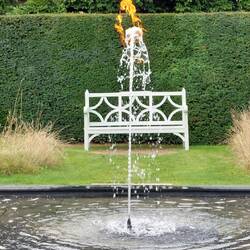Sculpture Park; Jeppe Hein "Waterflame"