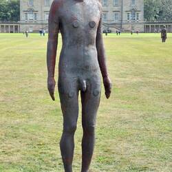 Exhibition; Anthony Gormley "Time Horizon"