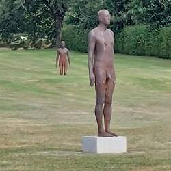 Exhibition; Anthony Gormley "Time Horizon"